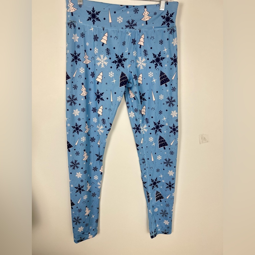 Winter Wonderland Christmas Leggings By Ugly Christmas Sweater